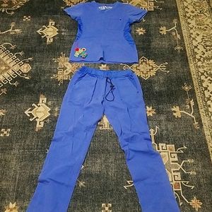 Benefit Seal Blue Scrubs